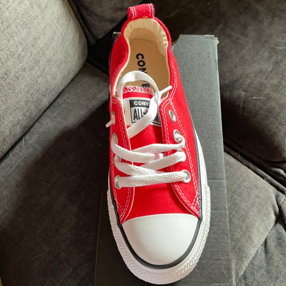Brand new converse red - shore line slip
